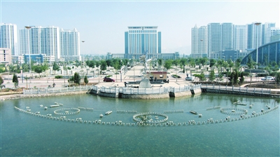 临夏州永靖县围绕打造黄河明珠城市(图)