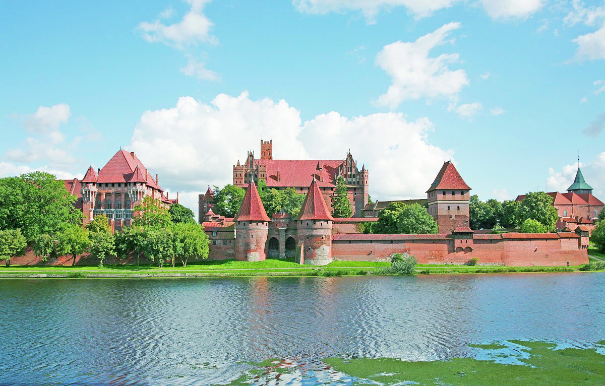 波兰马尔堡 欧洲最大哥特式城堡