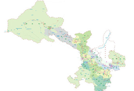 新闻资讯 甘肃省行政区划_甘肃省行政区划分  甘肃奇特的版图轮廓是