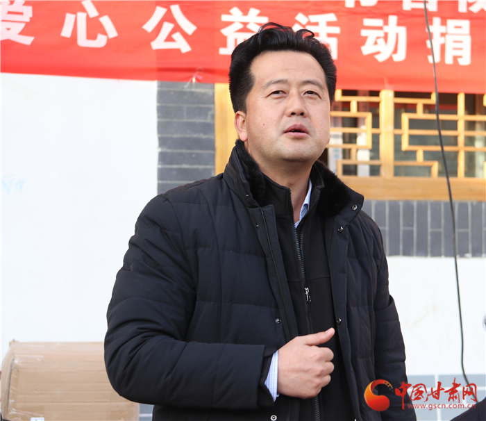 甘肃省政协经济委员会副主任,西和县委副书记陶进军讲话