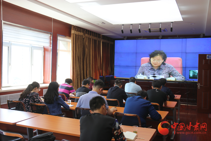 甘肃省安监局组织收看全国安全生产新闻宣传工