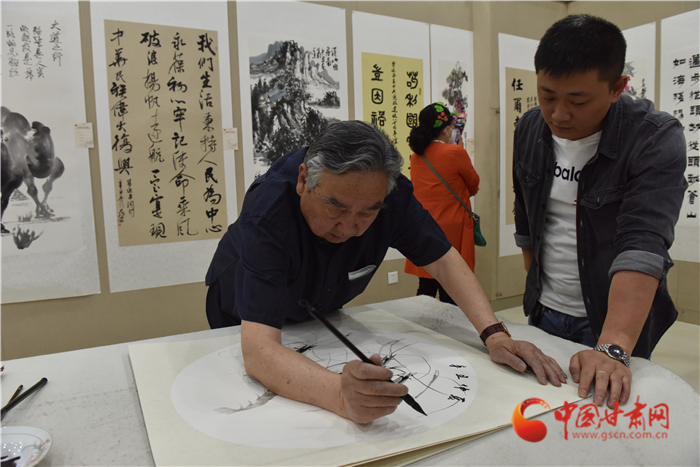 兰州市城关区政协举办庆祝中国共产党成立100周年翰墨飘香书画交流活动