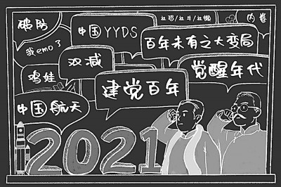 从年度流行语中感受时代与社会脉动