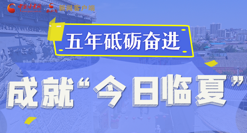 【奋进新征程建功新时代——喜迎省第十四次党代会】图解丨五年砥砺奋进成就“今日临夏”