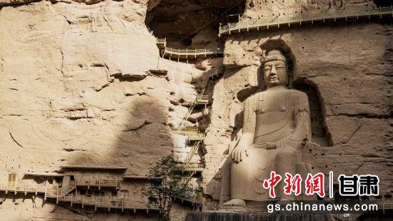 炳灵寺石窟。临夏文旅集团供图