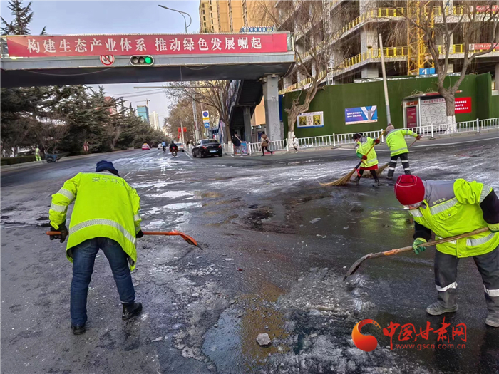 【新春走基层】春节期间，兰州环卫部门全力保障城市干净