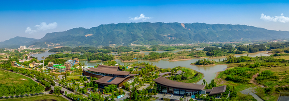 龙水湖旅游度假区。大足区委宣传部供图 华龙网发