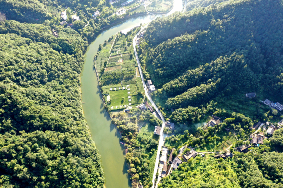 康县阳坝镇天鹅湖新村