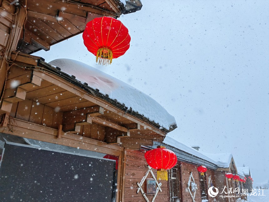 雪迎八方客 中国雪乡正式开园