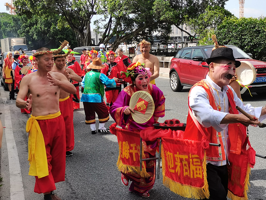 泉州春节民俗活动。泉州广播电视台供图