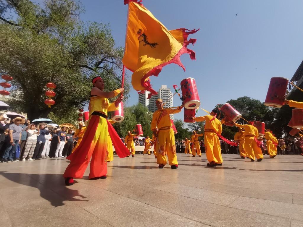 国家级“非遗”保护项目兰州太平鼓助力兰州文旅