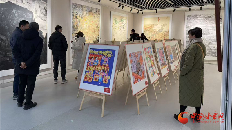 文化中国行|兰州市城关区开展“赏年画·过大年”主题文明实践活动