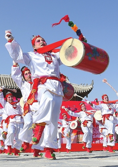 兰州永宏太平鼓图片