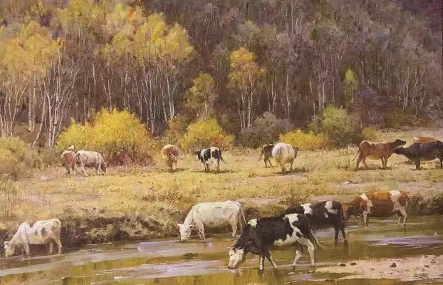 中国最牛的油画大师图片