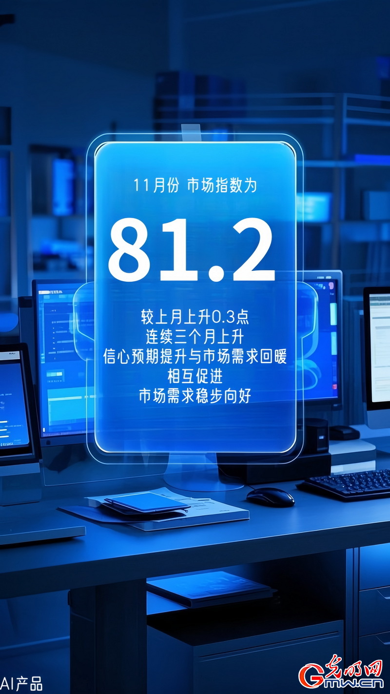 AI海报丨中小企业发展指数连续上升 生产经营状况继续改善